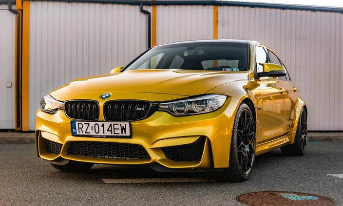 BMW M3 cena 189900 przebieg: 60000, rok produkcji 2016 z Rzeszów małe 106